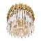 Cwi Lighting Deco 4 Light Down Chandelier With Medallion Gold Finish 1112P16-4-169 - alternate 5